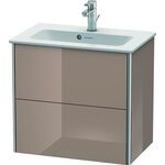 Duravit WT-Unterbau XSQUARE COMPACT 560x610x388mm cappuccino hochglanz