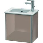 Duravit Waschtischunterbau XSQUARE 400x410x289mm Türansch li capp hochglanz
