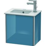 Duravit Waschtischunterbau XSQUARE 400x410x289mm Türansch re St Bl hgl