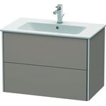 Duravit Waschtischunterbau XSQUARE 560x810x478mm basalt matt