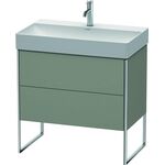 Duravit Waschtischunterbau XSQUARE 731x784x460mm steingrau seidenmatt