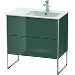 Duravit Waschtischunterbau XSQUARE 832x810x478mm Be re dolo grey hochglanz