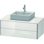 Duravit Waschtischunterbau XSQUARE 400x1000x548mm weiß hochglanz