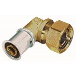 Multitubo Press-Winkel 90Gr IG m Überwurfmutter 16mmx1/2" - VPE: 10