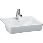 Laufen Halbeinbauwaschtisch LAUFEN PRO A 560x440mm 1 Hahnloch-Ausführung weiß