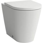 Laufen Stand-WC KARTELL Tiefspüler, spülrandlos weiß matt