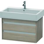 Duravit Waschtischunterbau KETHO 440x750x410mm pine silver