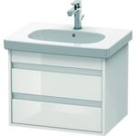 Duravit Waschtischunterbau KETHO 455x600x480mm weiß hochglanz