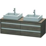 Duravit Waschtischunterbau KETHO 550x1400x496mm pine terra