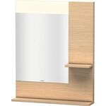 Duravit Spiegel VERO 142x650x800mm Be eiche gebürstet