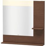 Duravit Spiegel VERO 142x800x800mm Be amerik. nussbaum