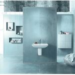 Duravit Waschtisch ME by Starck m ÜL m HLB 650x490mm 1 Hahnloch weiß WG
