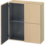 Duravit Halbhochschrank L-CUBE 700x243x800mm mediterrane eiche