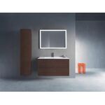 Duravit Hochschrank L-CUBE 400x243x1760mm Ans links kastanie dunkel