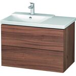 Duravit Waschtischunterbau L-CUBE 820x481x555mm nussbaum natur