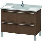 Duravit Waschtischunterbau X-LARGE 1000x470x668mm amerikanisch nussbaum