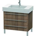 Duravit Waschtischunterbau X-LARGE 800x470x588mm nussbaum natur