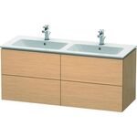 Duravit Waschtischunterbau L-CUBE 1290x481x550mm eiche gebürstet