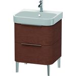 Duravit Waschtischunterbau HAPPY D.2 480x575x573mm amerik. nussbaum
