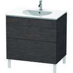 Duravit Waschtischunterbau L-CUBE 534x820x704mm eiche dunkel gebürstet