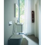 Duravit Möbel-WT ME by Starck compact m ÜL m HLB 630x400mm 1 Hahnloch weiß WG
