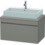 Duravit Konsolenunterschrank DURASTYLE 512x900x548mm basalt matt/basalt matt