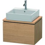 Duravit Konsolenunterschrank L-CUBE 400x620x477mm europäische eiche