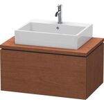 Duravit Konsolenunterschrank L-CUBE 400x820x547mm basalt matt