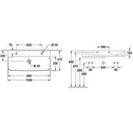 V&B Waschtisch FINION 1000x470mm, ohne ÜL we C+