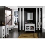 V&B Waschtischunterschrank HOMMAGE 985x850x620mm m Einb.WT 7102 A1 we cplus