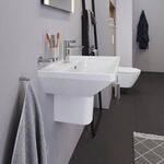 Duravit Waschtisch D-NEO m ÜL m HLB 1 Hahnloch 650x440mm weiß WG