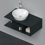 Duravit Waschtischunterbau Compact D-NEO 1 f rechts 260x800x480mm eiche schwarz