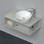 Duravit Waschtischunterbau Compact D-NEO 1 of Fach 260x800x480mm betongrau matt