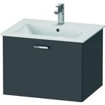 Duravit Waschtischunterbau XBASE 1 Auszug 440x600x475mm graphit matt