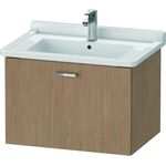Duravit Waschtischunterbau XBASE 1 Auszug 448x650x468mm europäische eiche