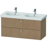 Duravit Waschtischunterbau XBASE 2 Schubk 560x1150x458mm europ. eiche