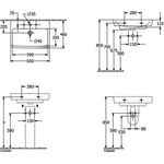 V&B Waschtisch O.NOVO 650x460mm ohne ÜL we C+