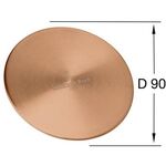 V&B Ventilabdeckung universell einsetzbar Bronze