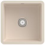 V&B Unterbauspüle SUBWAY 50 SU 440x440mm Handbet. ivory