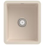 V&B Unterbauspüle SUBWAY 45 SU 375x440mm Handbet. ivory