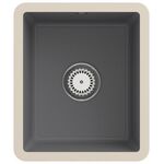 V&B Unterbauspüle SUBWAY 45 SU 375x440mm Handbet. stone