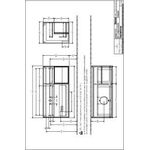 V&B Waschtischunterschrank FINION 1200x603x501mm Regal glos. wh glos. wh