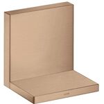 Ablage SHOWERCOLLECTION AXOR STARCK Unterputz Ablage 12x12 brushed red gold