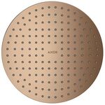 Kopfbrause 250 2jet AXOR Montage Decke-Aufputz brushed red gold
