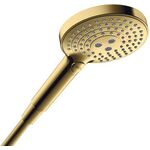 Handbrause 120 3jet AXOR DN 15 EcoSm Vers. 9 l/m pol. gold optic