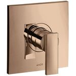 Einhebel-Brausemischer AXOR CITTERIO DN 15, Unterputz polished red gold