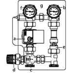 OV Kessel-Anbindesys Regumat RTA-130 TOP DN 25 mit Wilo Yonos PARA 25/6 RKC