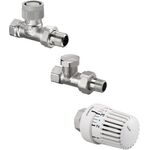 OV Thermostatventil-Set Uni LH Durchgang, Ventil AQ mit Q-Tech DN 15