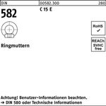 Ringmutter DIN 582 M36 C 15 E 1 Stück
