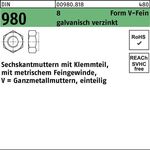 Sechskantmutter DIN 980 Klemmteil VM 24x 1,5 8 galv.verz. 25 Stück - VPE: 25